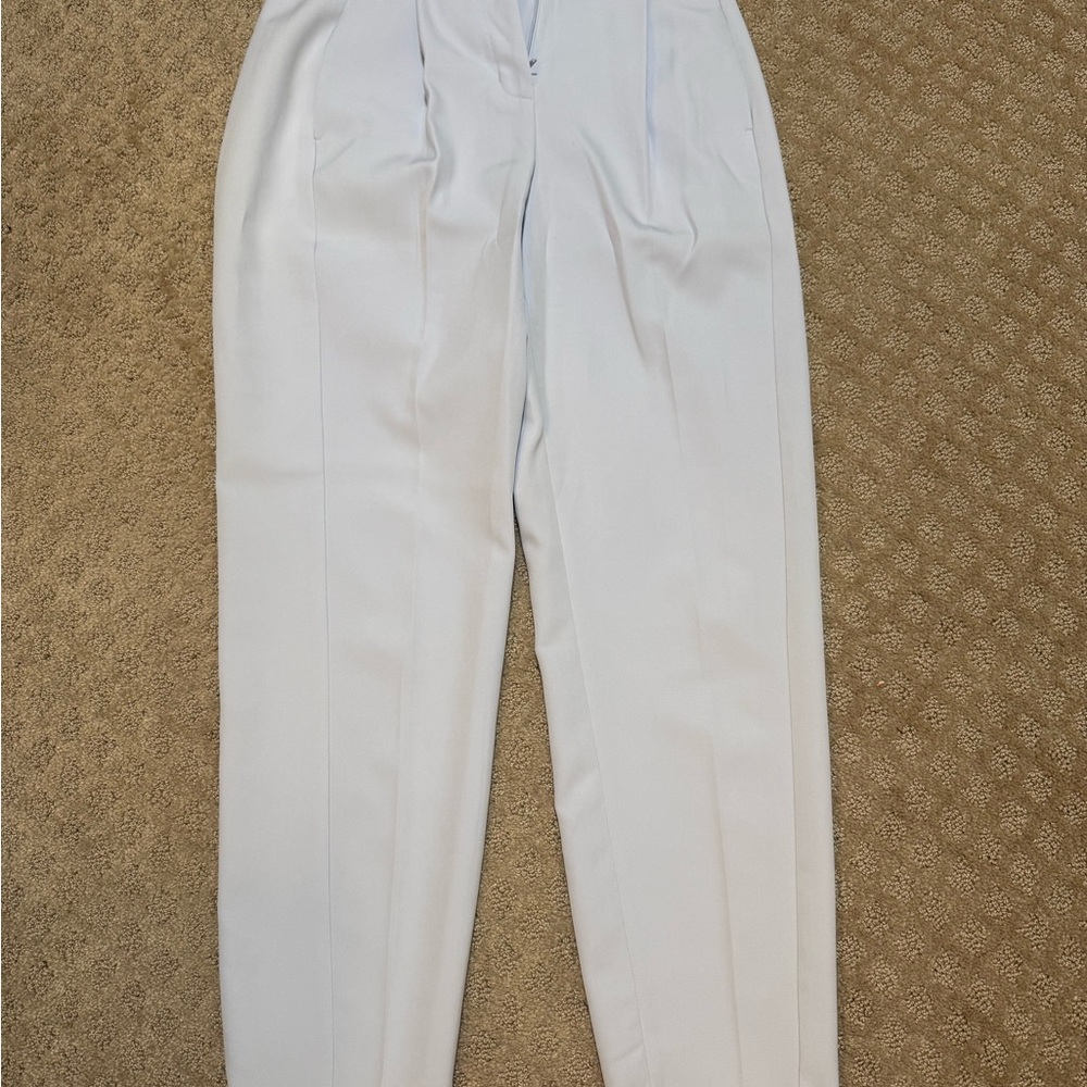 Express Baby Blue Tailored Pants